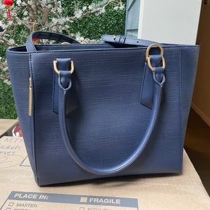 Dagne Dover Mini Tote - Midnight Blue